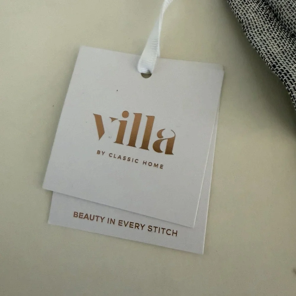Villa Classic Home‎ Joshua Chambray Blue 22x22 Pillow Cover Pottery Barn Linen